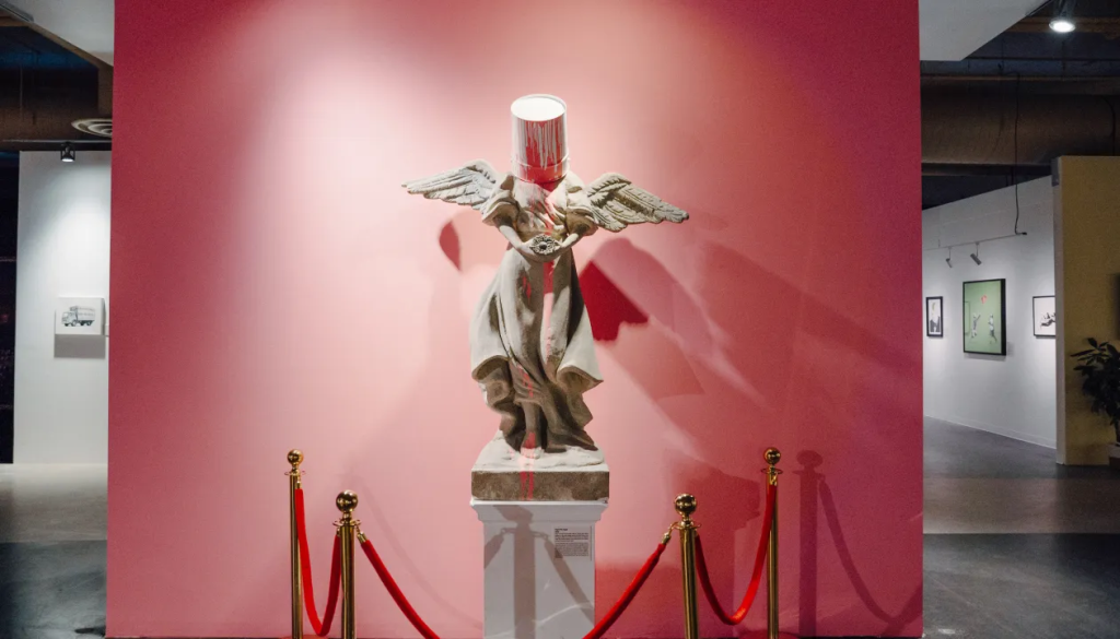 “The Art of Banksy Without Limits” exhibit. (Credit: “The Art of Banksy Without Limits”)